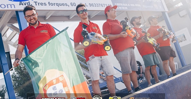 Team Portugal no EURO B 1\8TT em Espanha